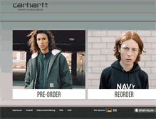 Tablet Screenshot of carhartt-dos.com